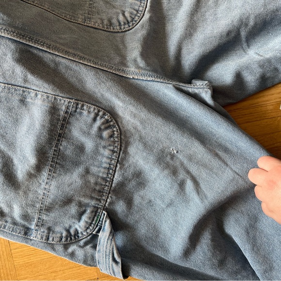 *VINTAGE* Liberty lightwash denim overalls 42W 30L - Picture 4 of 5